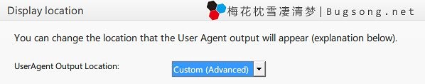 Useragent-Option